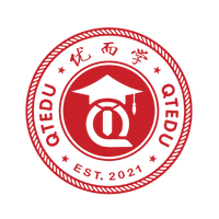 logo trung tâm tiếng trung qtedu quảng ngãi