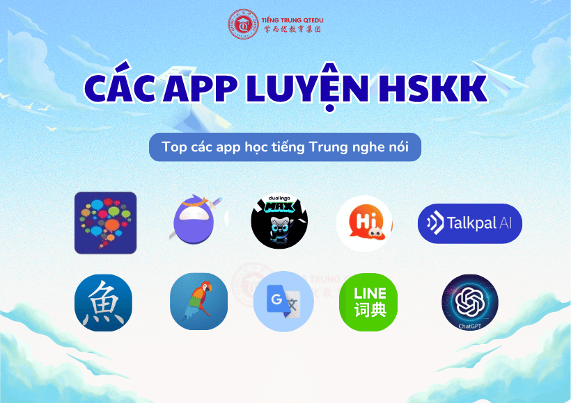 app học tiếng trung luyện nghe nói