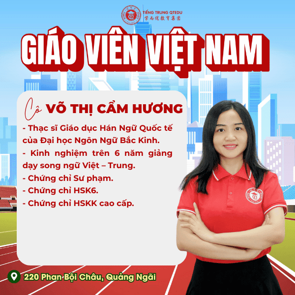 cô Cẩm Hương qtedu quảng ngãi