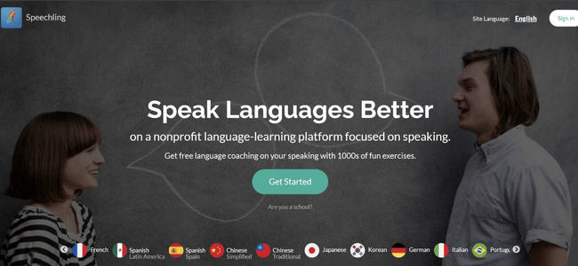 Speechling app học tiếng trung luyện nghe nói