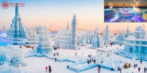 tuyết ở cáp nhĩ tân trung quốc