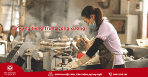 Từ vựng tiếng Trung công xưởng