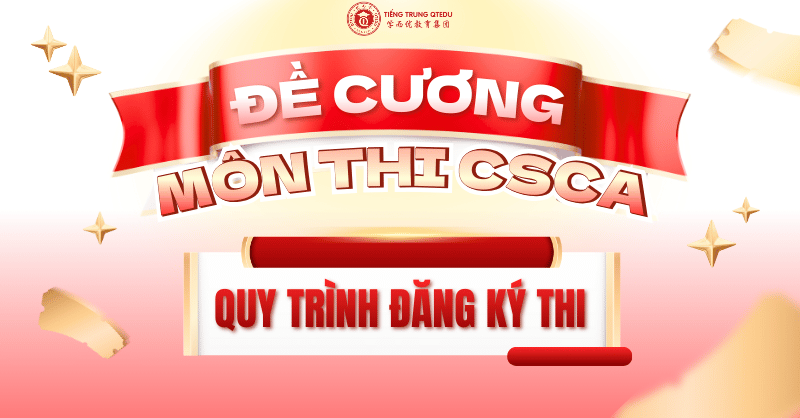 đề cương các môn thi csca và quy trình đăng ký thi
