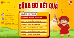 công bố kết quả cuộc thi viết tiếng trung về chủ đề ngày tết 