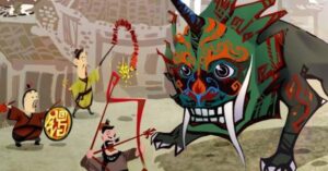 Niên thú Trung Quốc, sinh vật được cho là mang tai họa vào đầu năm mới nên cần xua đuổi