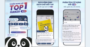 App luyện tiếng Trung Hanzii Dict
