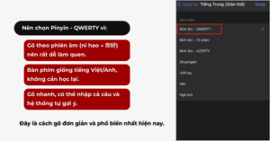Bước 3: Chọn kiểu gõ phù hợp