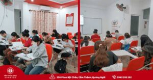 Học tiếng Trung offline tại QTEDU Quảng Ngãi.