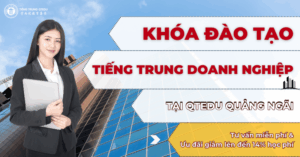 khóa đào tạo tiếng trung doanh nghiệp