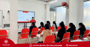 Lớp luyện thi HSK tại QTEDU Quảng Ngãi.