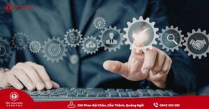 Quy trình làm việc cùng doanh nghiệp của QTEDU Quảng Ngãi gồm 5 bước rõ ràng, minh bạch.