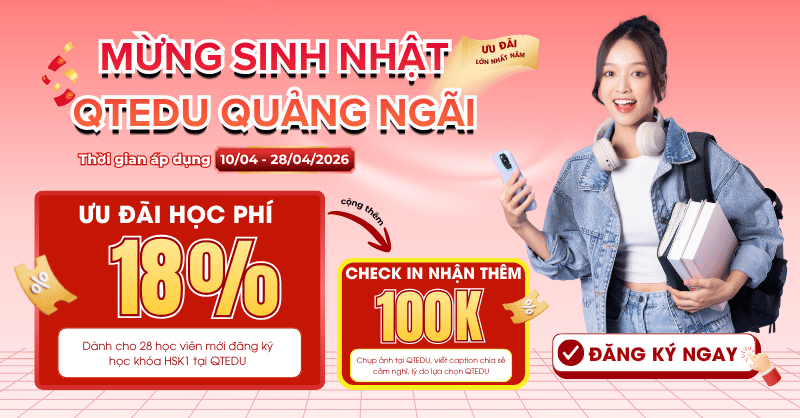 ưu đái sinh nhật qtedu quảng ngãi tháng 4 lớn nhất