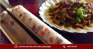 Cơm ống tre Quế Lâm