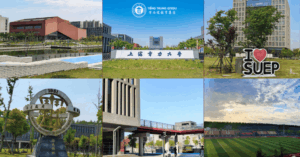 Khuôn viên trường đại học Điện lực Thượng Hải