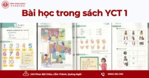 Bài 1 sách YCT 1 cho bé