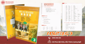 Giáo trình hán ngữ MSUTONG sơ cấp 3