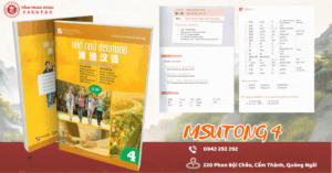 Giáo trình hán ngữ MSUTONG sơ cấp 4
