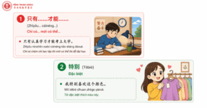 Ví dụ cấu trúc ngữ pháp tiếng Trung thông dụng