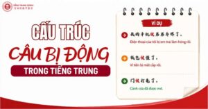 cấu trúc câu bị động trong tiếng trung