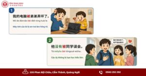 Ví dụ cấu trúc câu bị động trong tiếng Trung