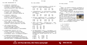 Phần đọc hiểu trong đề thi HSK 6