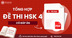 tổng hợp đề thi hsk 4 có đáp án