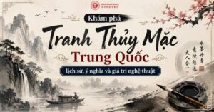tranh thủy mặc trung quốc